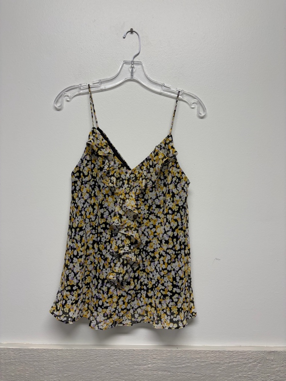 NWT Karl Lagerfeld Floral Blouse Tank Top